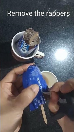 Yummy Oreo Ice Cream Recipe for kids #shorts