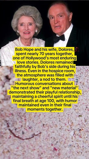 Bob Hope and his wife, Dolores, had an enduring love, driven by their devotion. #hollywoodbuzz