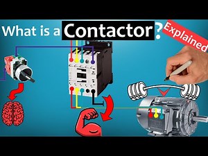 What is a Contactor & How it works & How to test [#2 Relay Logic Control]