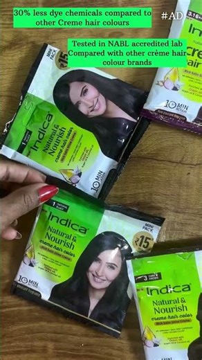 Indica Crème | 30% Less Dye Chemicals | Salon-Style Hair Color in 10 Minutes | #AddColorToYourLife