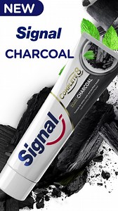 Get whiter teeth in just 7 days and don't worry about stained teeth with NEW Signal Charcoal. | Signal