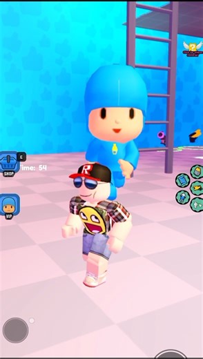 Pocoyo's Prison Run! obby roblox! #roblox #shorts