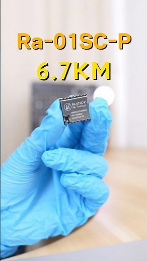 Ra-01SC-P LoRa Module: Send Data 6.7 km Away!#aithinker #iot #module #techshorts