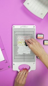 Brew up some spooktacular fun with the Pumpkins & Ghosts Background Press Plate! With four bewitching🧙‍♀️ ink colors, we've conjured an ombre masterpiece that's sure to 'ghost' you speechless! Get in the 'spirit' and prepare to be spellbound this Halloween🔮 Shop the new BetterPress Halloween Collection! #neverstopmaking #betterpress #inking #ombre #papercraft #HalloweenCrafts #CardmakingMagic | Spellbinders Paper Arts