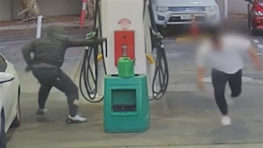 New CCTV of fatal servo ambush: Cops search for Sydney rapper