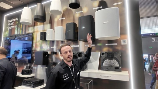 The new DesignMax DM12SE made its public debut at #ISE2026 — and it certainly made a big impression. With a 12-inch driver, extended low‑frequency reach down to 40 Hz, and a maximum SPL of 126 dB, the DM12SE delivers the depth, warmth, and punch that elevated spaces demand. Whether indoors or outdoors, its sleek aesthetic and fully weatherized design make it a powerful addition to the DesignMax family. We’re excited to bring this new solution to customers looking for clarity, full-range coverage