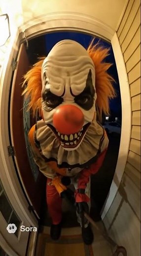 Scary Circus Clown Tries Breaking In | Ring Camera Caught Everything (POV Horror Footage