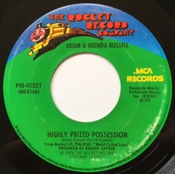 Brian & Brenda Russell - Highly Prized Possession