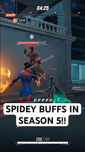 Spidey buffs in big 2025? I’ll take it #MarvelRivals #season5 #spiderman