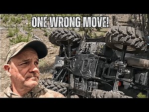 An Unexpected ATV Rollover | Backcountry Adventure in BC