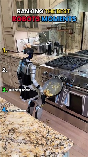 Ranking the Top 5 Best Robot Moments #shorts #trending