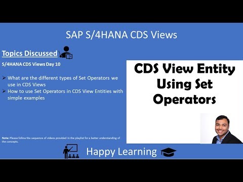 S4HANA CDS 10