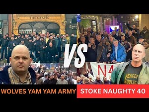 Stoke Naughty Forty vs Wolves – Street Battles, Arrests & Rivalry