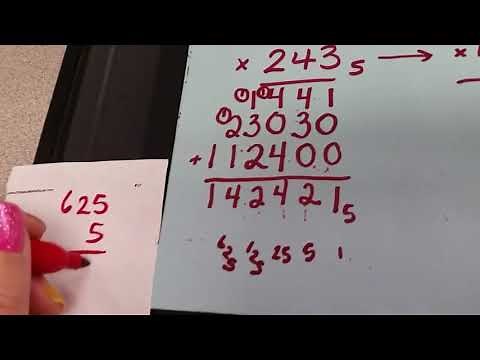 Base 5 multiplication