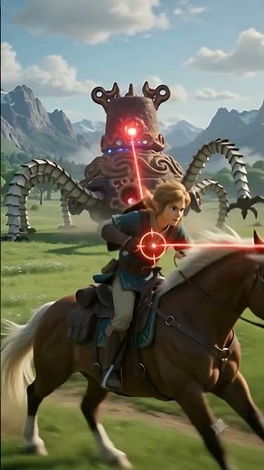 SURVIVING THE WILD! Link’s Ultimate Horseback Chase 🏹🏔️ [4K Ultra-Realistic] Legend of Zelda.
