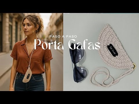 Crochet Eyeglass Holder Step by Step | Easy, Quick, and Useful for Hanging Your Glasses