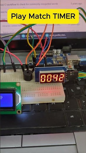 ⏱️ Arduino Countdown Timer Goes to Zero! #arduino #electricalengineering #diy