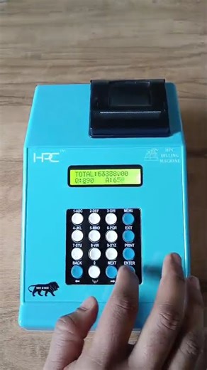 HPC Billing Machine — Now with TACT Cherry Keypad! #Tact #Cherrykeypad