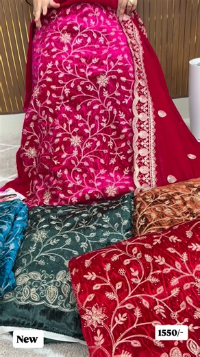 Baanicollectionstore🎀 🧿 on Instagram: "#new collection of velvet 🛍️ @baani_suitcollection"