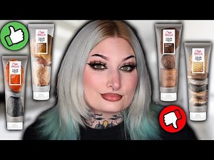 Trying Wella Color Fresh Masks!