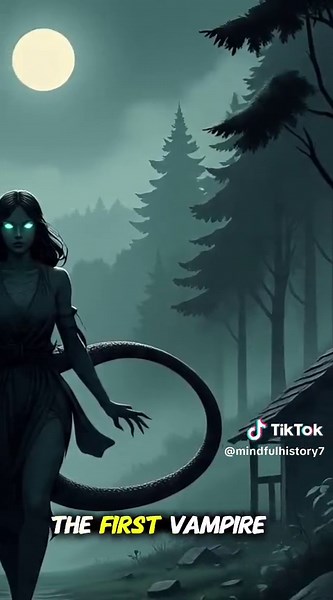 The First vampire comes from greek Mythology. #greekmythology #mythology