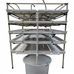 [Hot Item] Fodder Solutions System Vertical Fodder System for Chickens Flat Tray