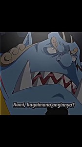 ombak hujan petir 🌊🌧️⚡ sepertinya nahkoda kapal sedang memperlihatkan skillnya mungkin terjal tapi benar 🐦‍🔥 #jinbe #anime #fyp #onepiece #onepieceedit