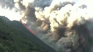Italy's Stromboli volcano erupts