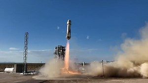 Blue Origin makes fifth crewed flight launch to edge of space