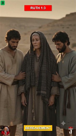 Ruth 1:3 — When Naomi Was Left Without Her Husband #bible #jesus #christmas #christian #christianity
