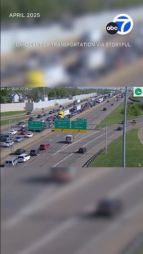 Driver misses highway exit, causes crash in Ohio
