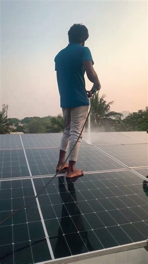 sun Spark solar panel cleaning service all over Tamil Nadu #ajivlogs #sunsparks #shorts #viral #vlog