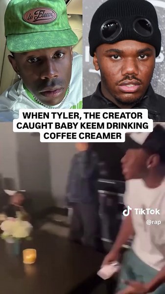 Tyler The Creator and Baby Keem's Coffee Creamer Moment