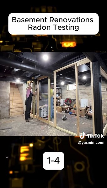 Basement Renovations   Radon Testing
