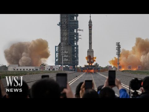 Watch: China Sends First Civilian Astronaut to Space Station | WSJ News