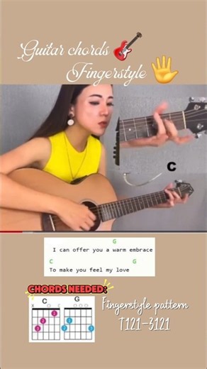 Easy Guitar Chords lesson for Beginners | guitar fingerstyle Tutorial