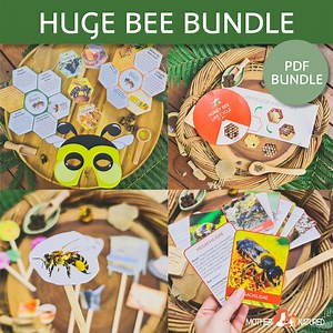 World Bee Day Printable Activity Pack | Bee Life Cycle, Bee Crafts, Bee Posters, Bee Worksheets, Bee Identification Cards & Bee Bunting - Etsy