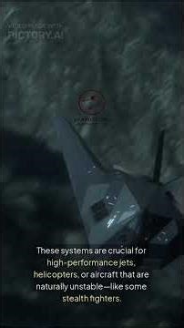 "What is a Stability Augmentation System? ✈️🧠 | How Aircraft Stay Smooth & Safe in Flight!"