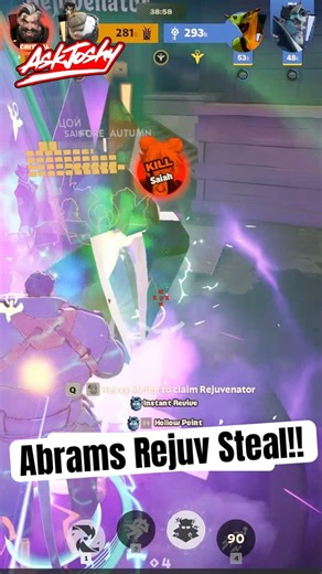 Deadlock Abrams Parries EVERYONE Rejuv Steal 😱 Okiie PoV Gameplay Clip Mid Boss #deadlock #fpsgames