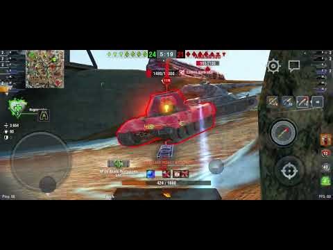 Farmando XP no modo boss | WOT Blitz Gameplay