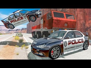 Police Car Chases #38 - BeamNG DRIVE | SmashChan