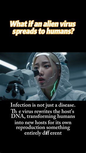 What id an alien virus spreads to humans? #aivideo #virus #sciencefiction