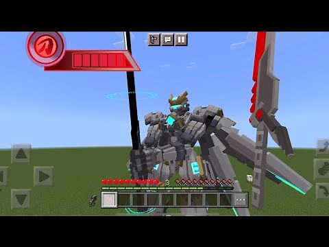 Cyclone Mech MOD in Minecraft PE