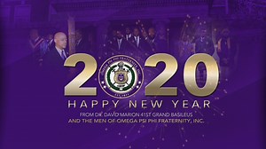 Happy New Year from the Men of Omega Psi Phi Fraternity Inc.🎉 | Omega Psi Phi Fraternity, Incorporated