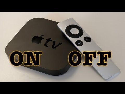 How To Turn On Apple TV - How To Turn Off Apple TV