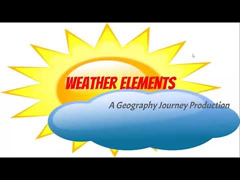 Weather Elements and their relationships (CSEC Geography)