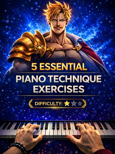 5 Essential Piano Technique Exercises for Beginners