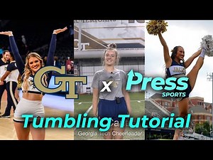 How to Tumble for Cheer | Georgia Tech Cheerleading (Lanie Cantrell)