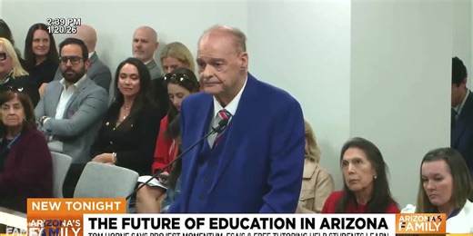 Arizona State Superintendent Tom Horne outlines education priorities in address