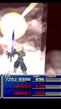 finished him quickly #gaming #final fantasy 7 #gameplay